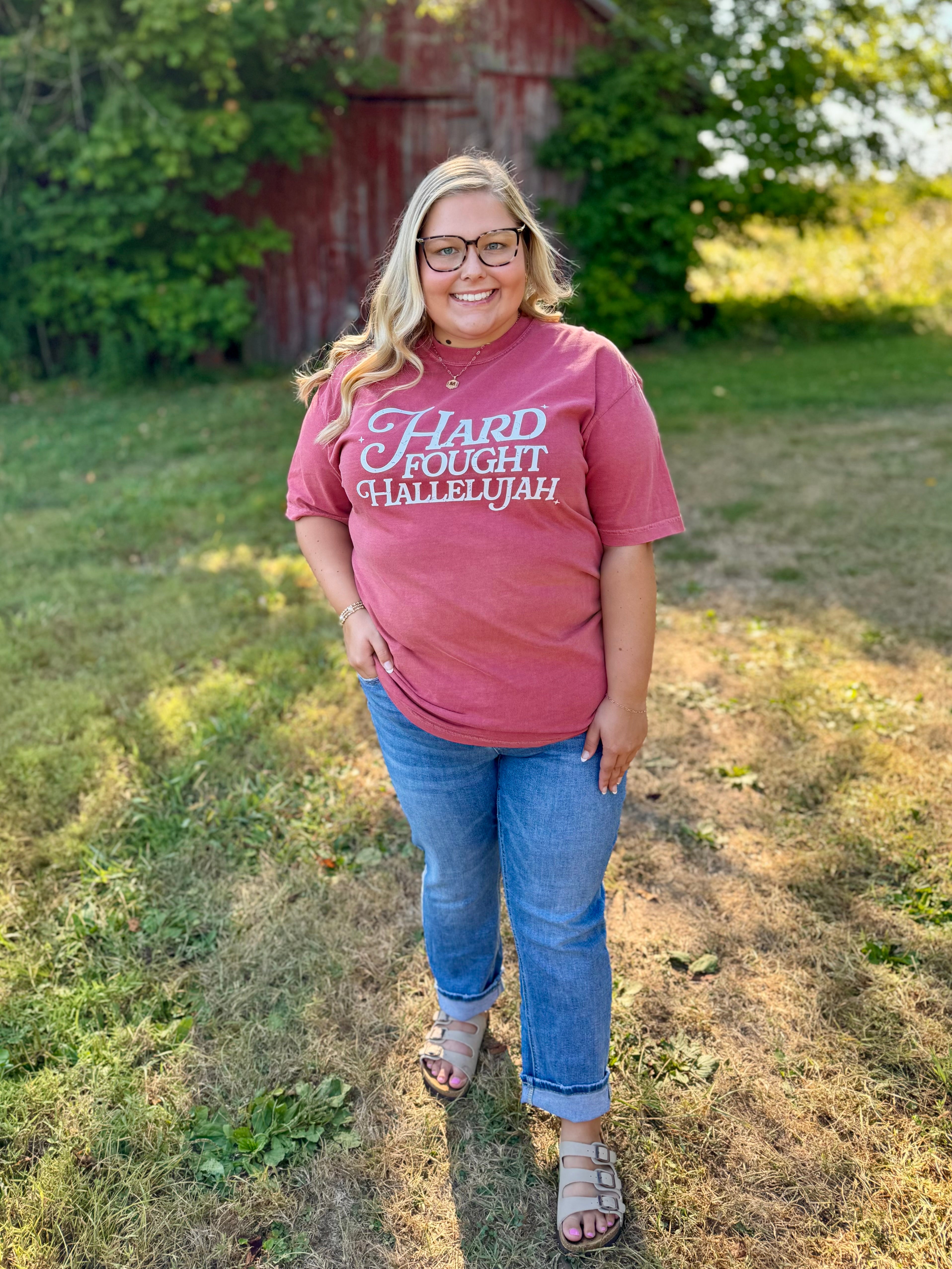 Hard Fought Hallelujah Graphic Tee