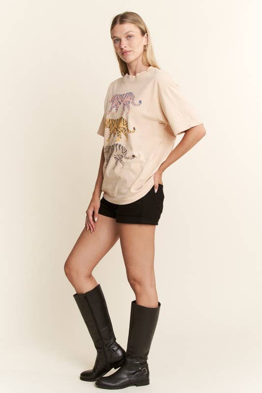 Three Tigers Graphic Tee