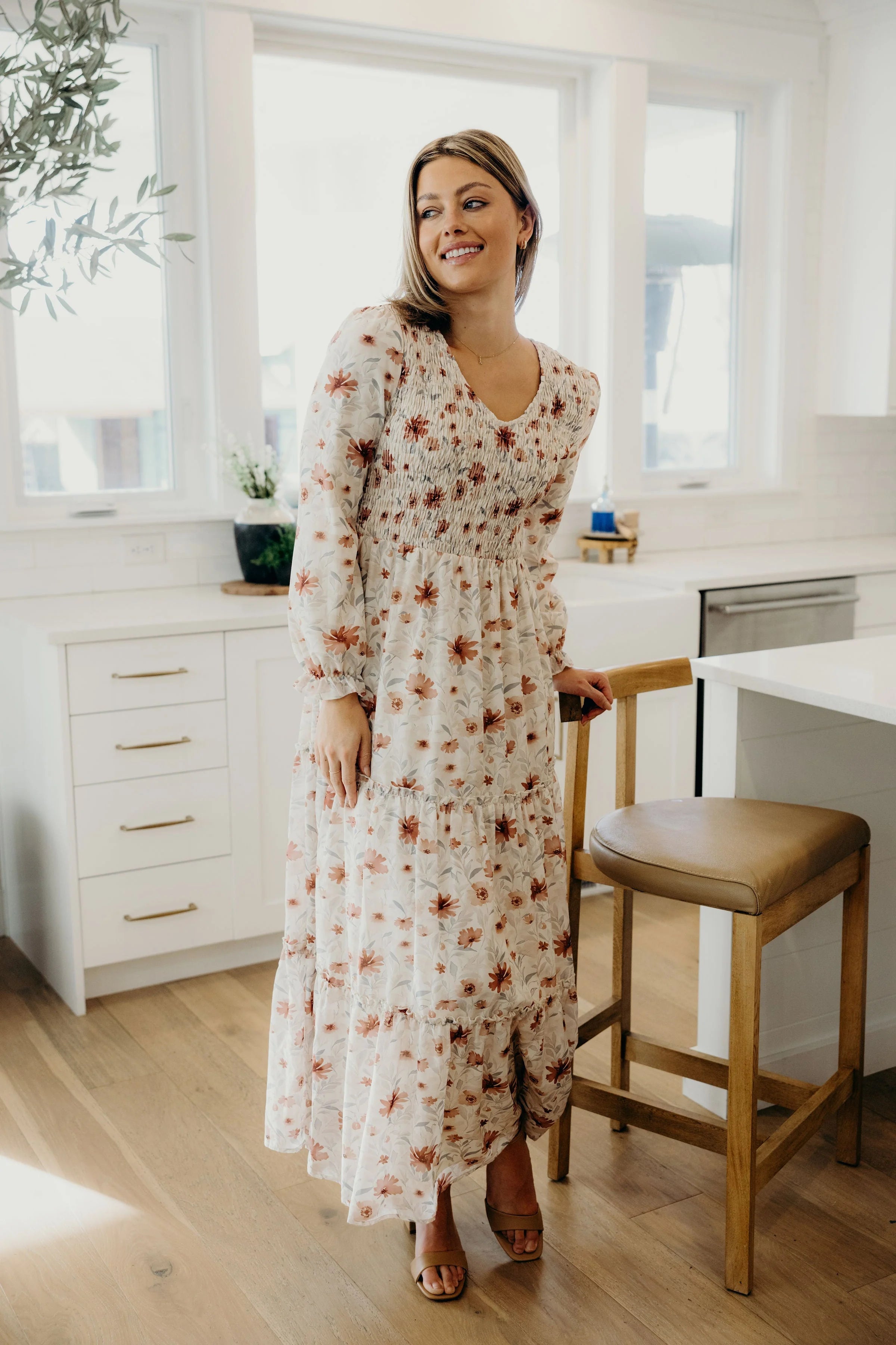 The September Dress in Burnished Bloom