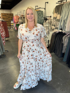 The Eden Dress in Copper Blossom