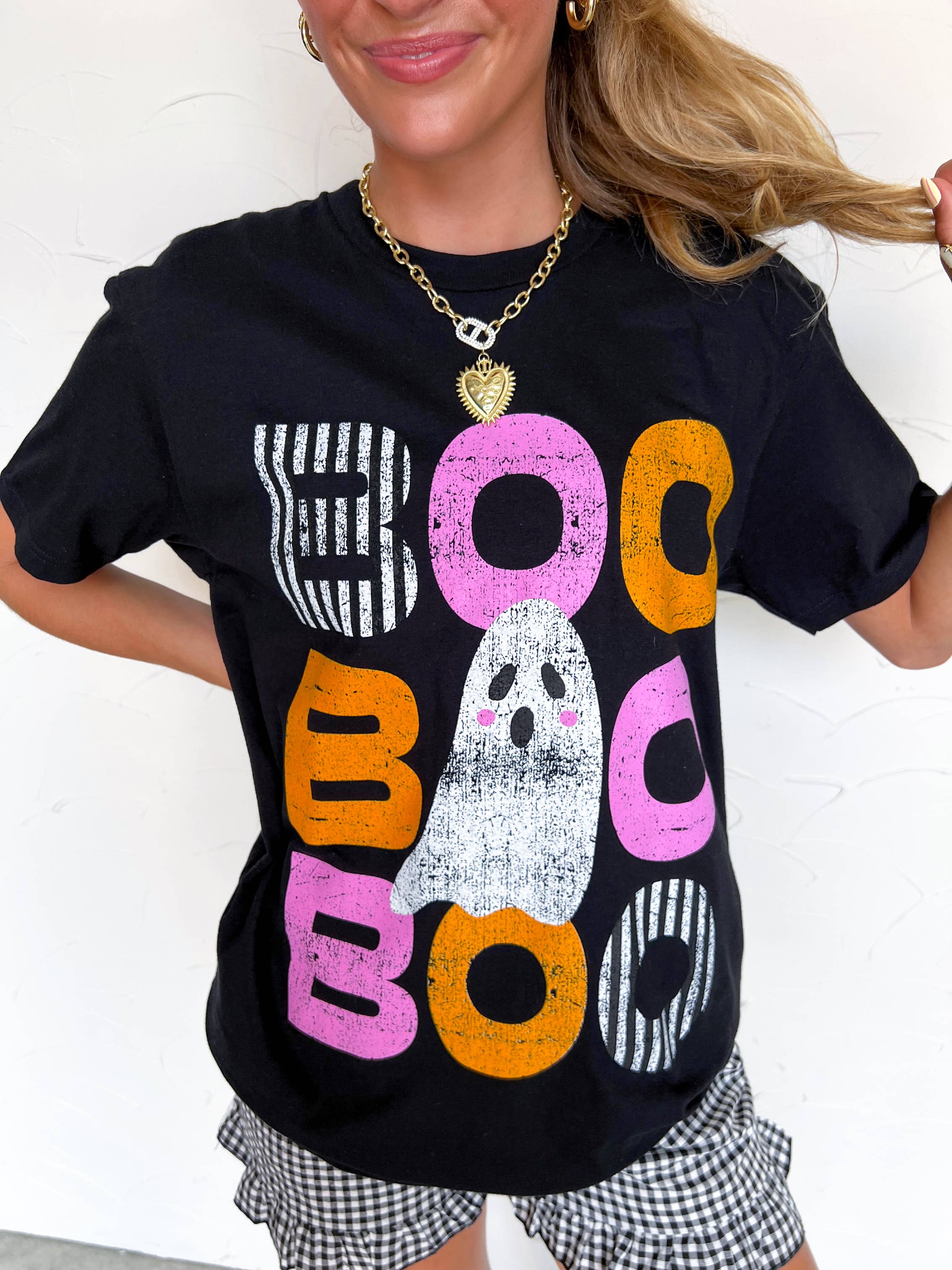 Boo Stacked Graphic Tee