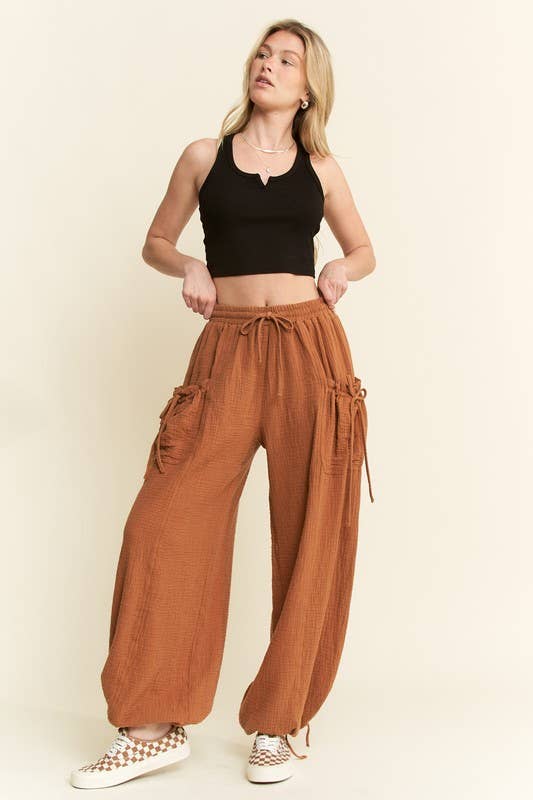 Vintage Gauze Jogger Pants