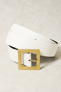 CLASSIC OVERSIZED SQUARE BUCKLE BELTS