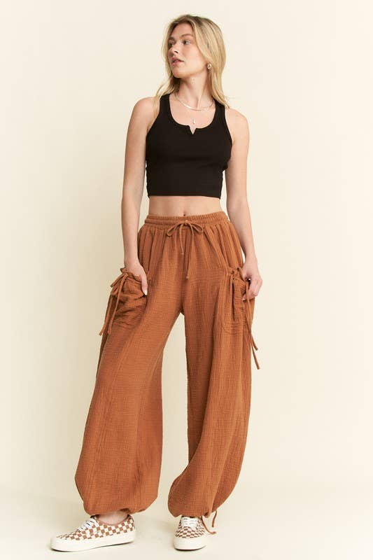 Vintage Gauze Jogger Pants