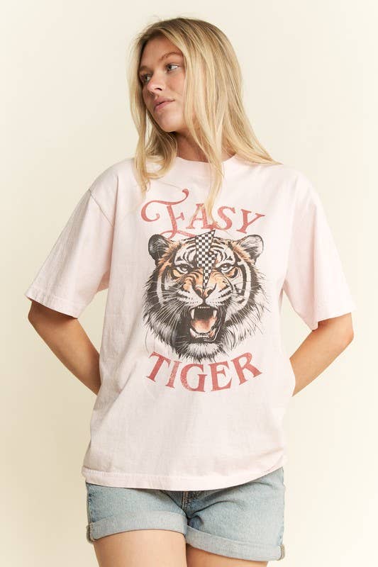 Easy Tiger Graphic Top