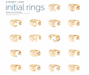 Initial Rings - Michelle McDowell