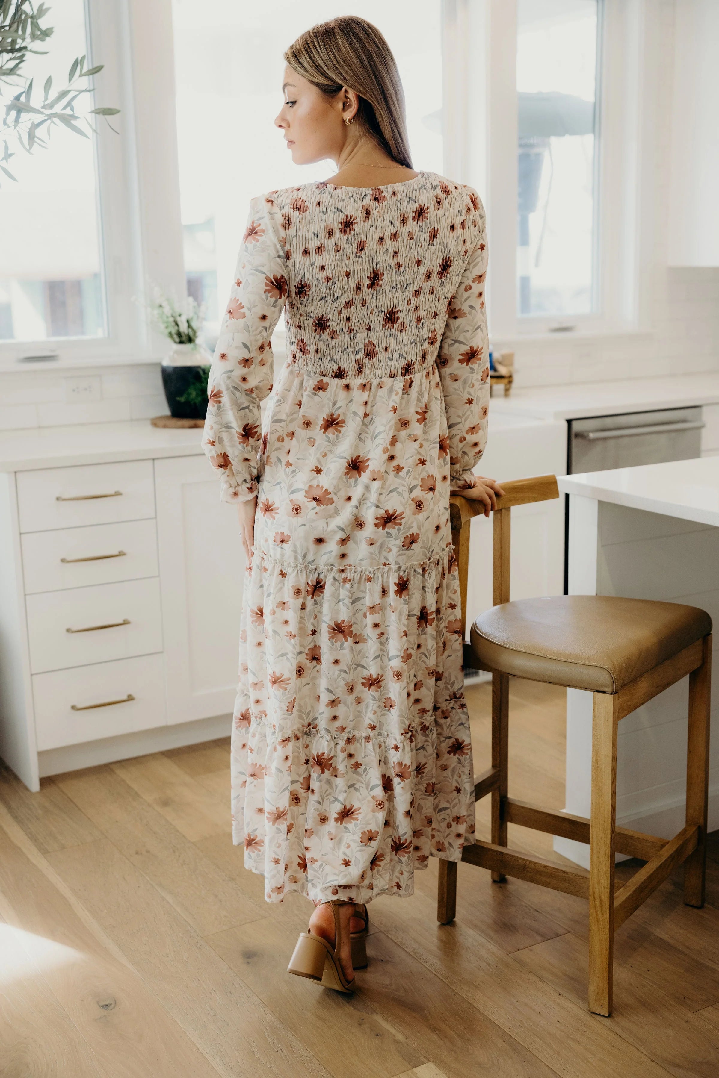 The September Dress in Burnished Bloom