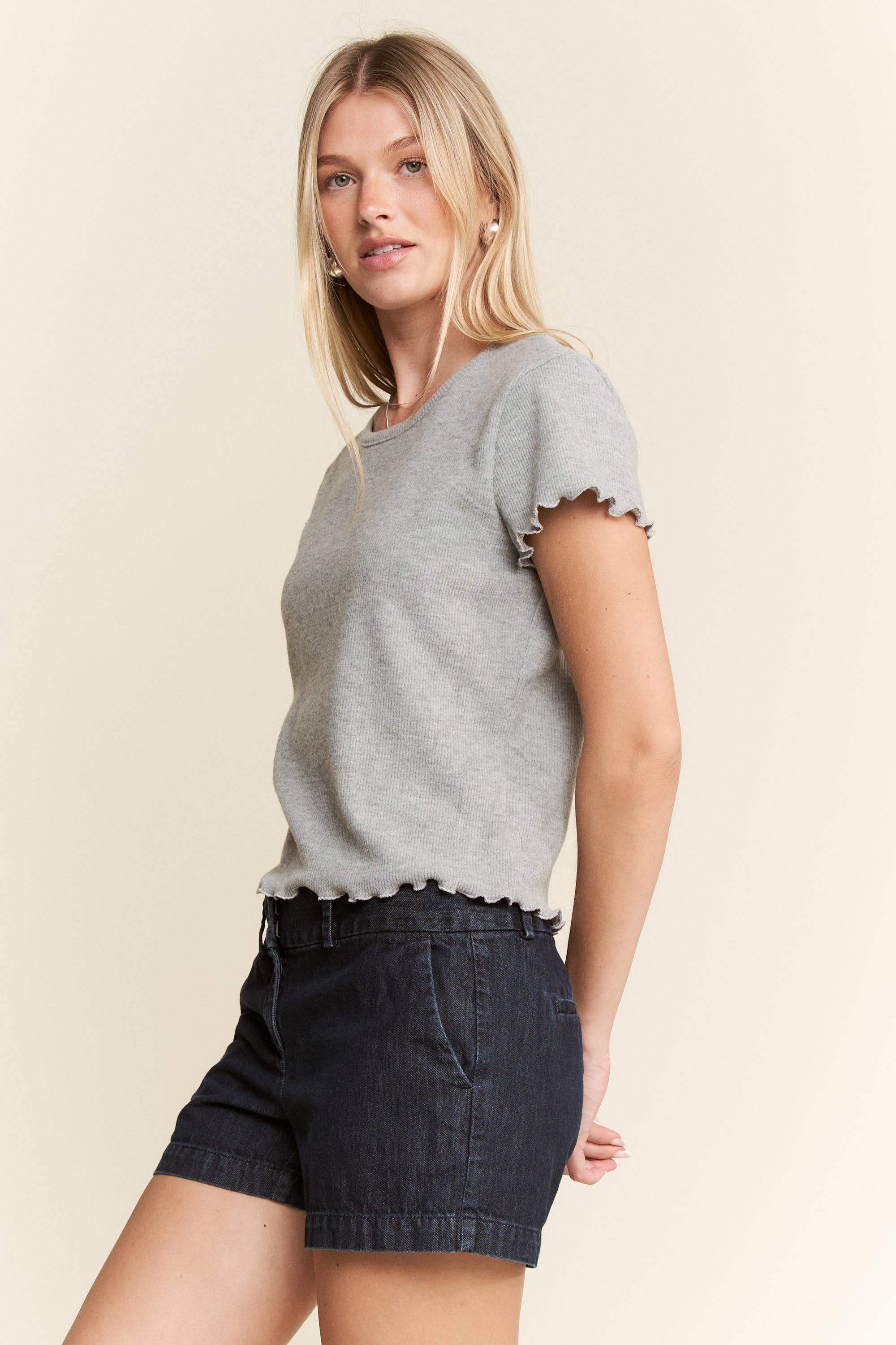 SOLID SOFT KNIT TOP