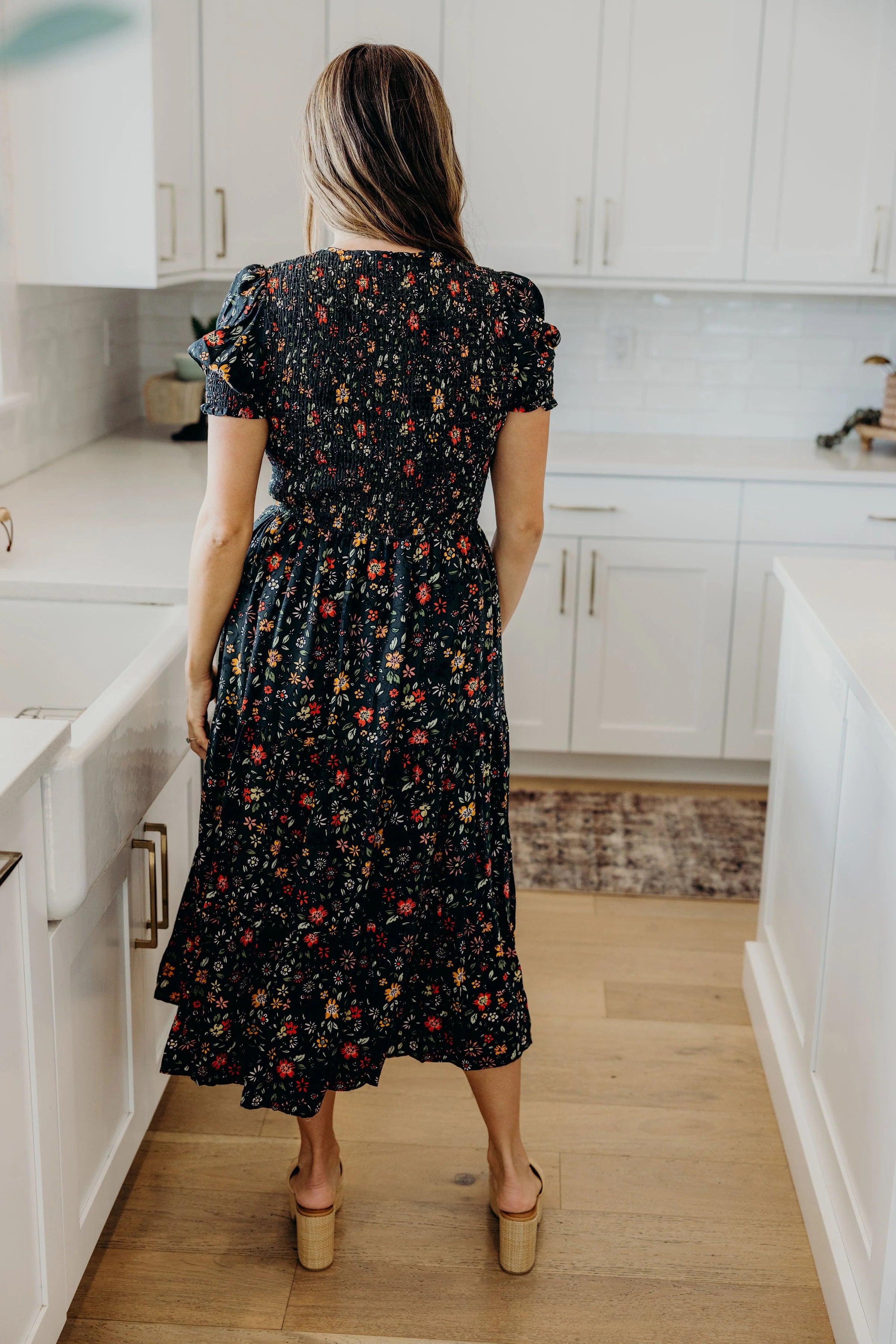 The McCall Dress in Hunter Green