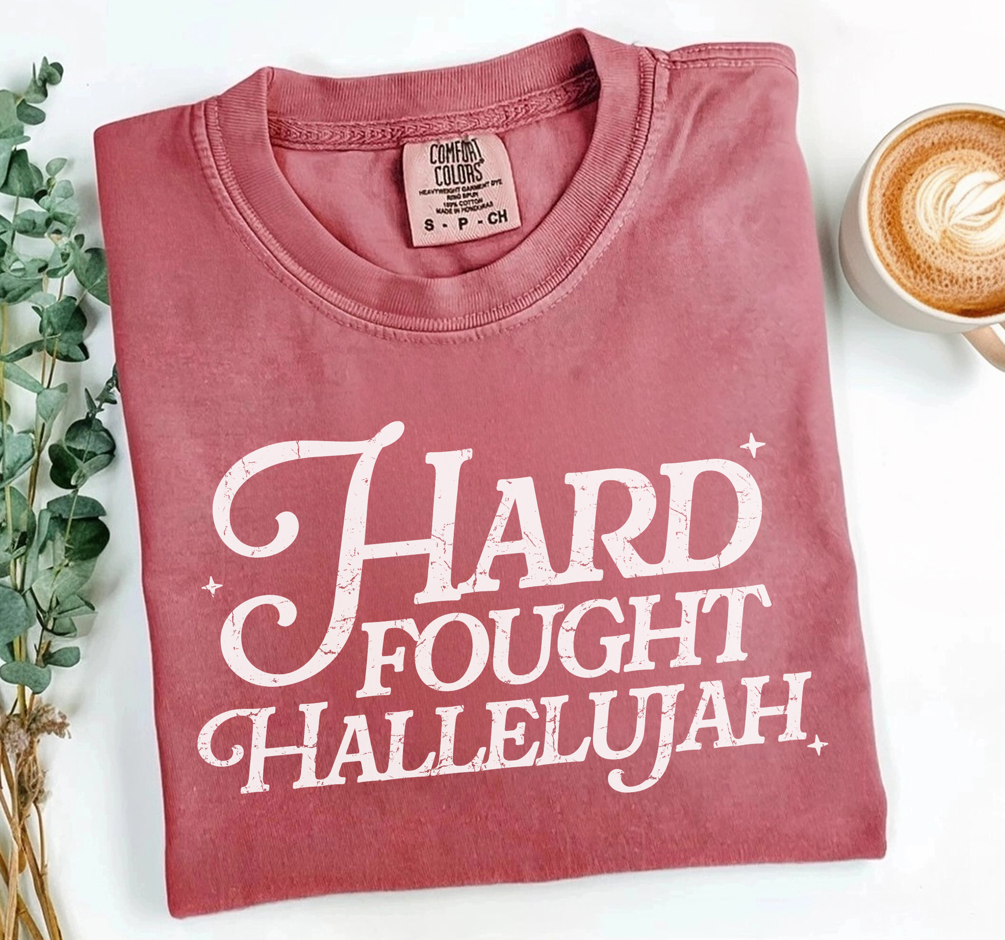 Hard Fought Hallelujah Graphic Tee