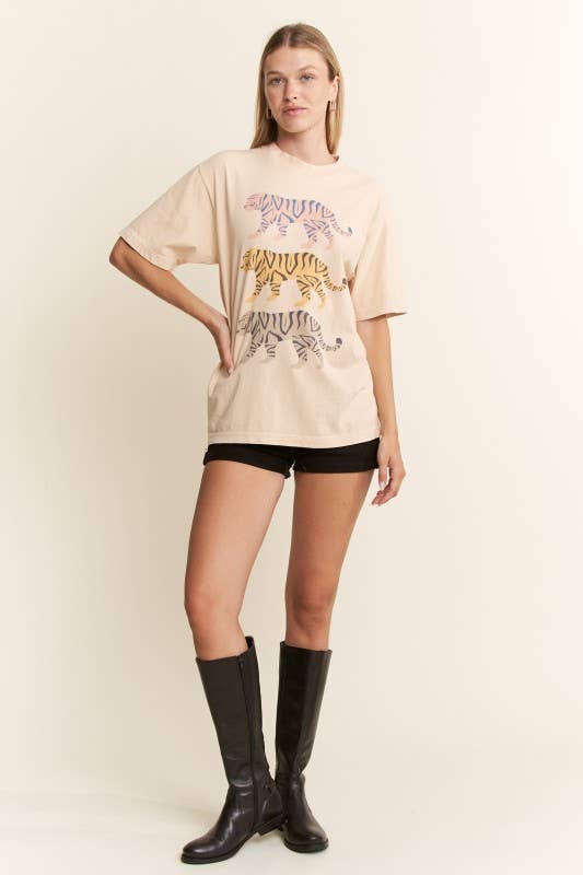 Three Tigers Graphic Tee