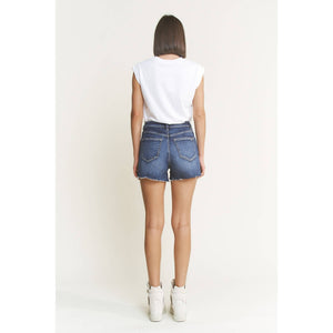 Mica Denim Super High Rise Shorts