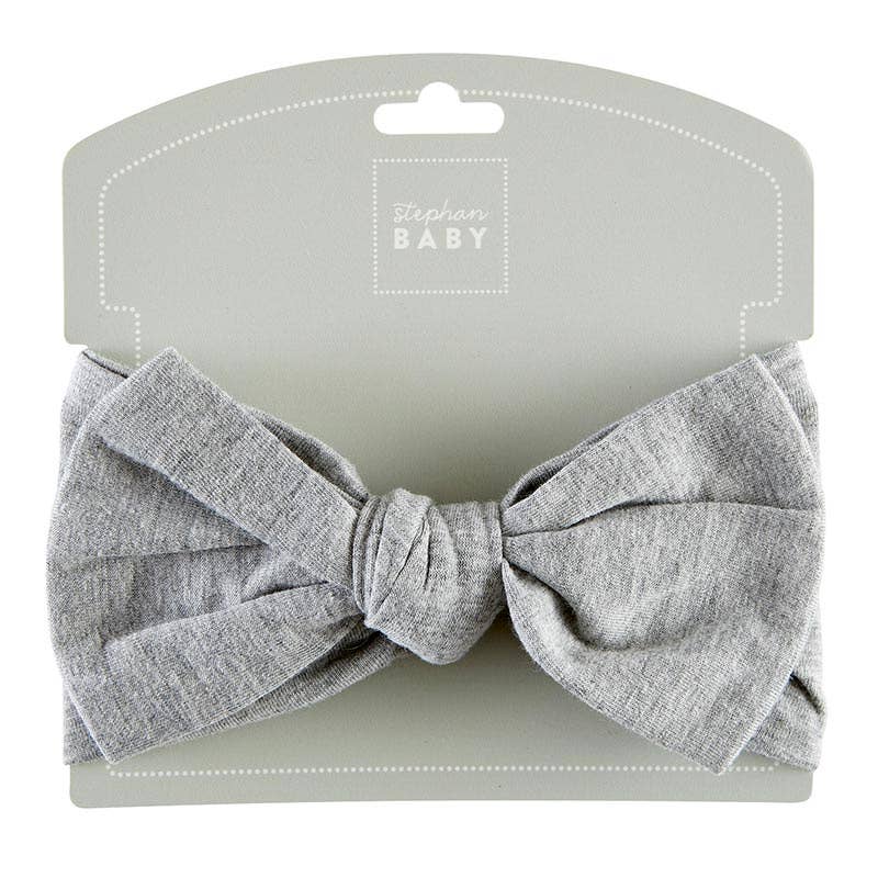 Knotted Headband - Grey