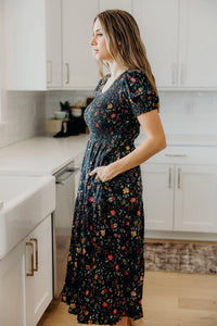 The McCall Dress in Hunter Green