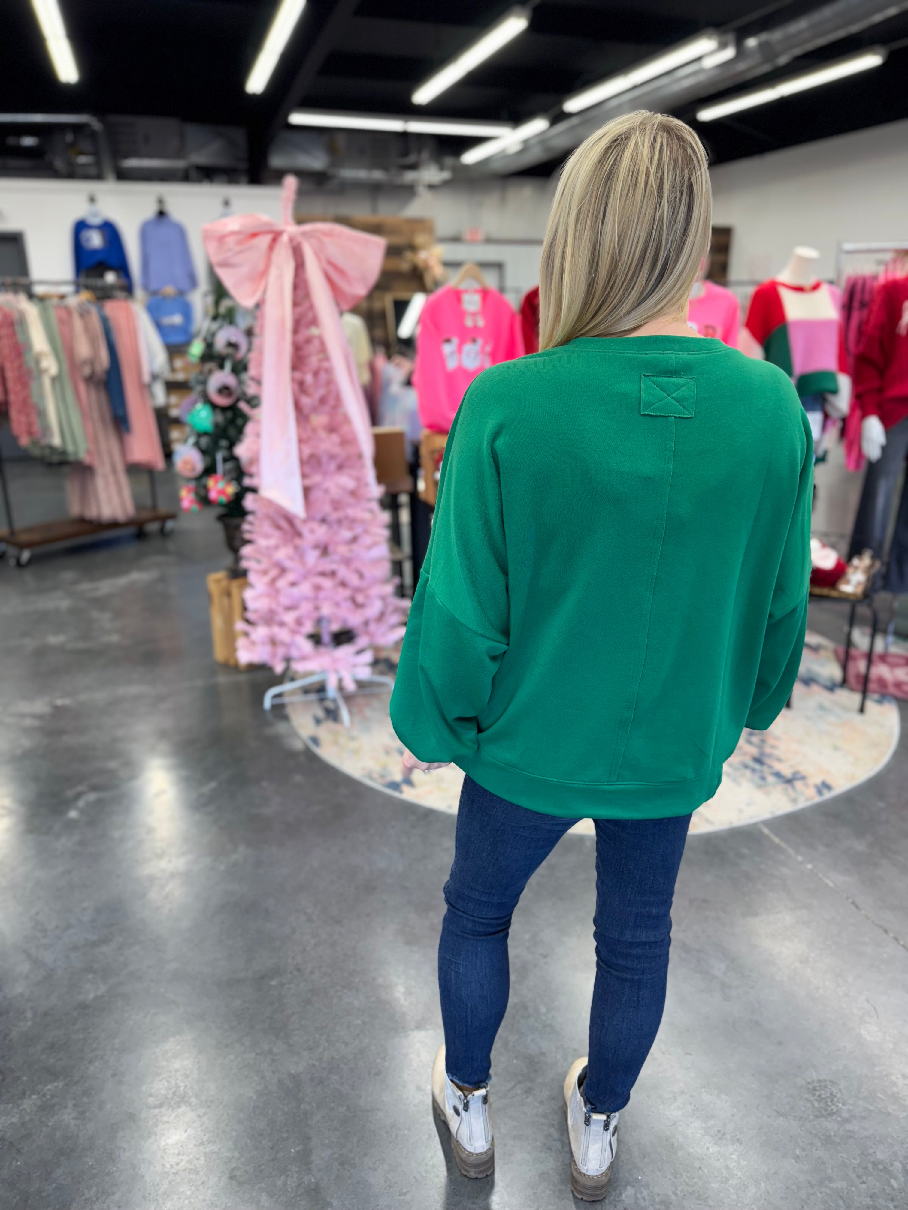 Santa Baby Crew Neck Sweatshirt