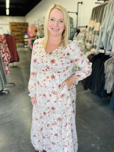 The September Dress in Burnished Bloom