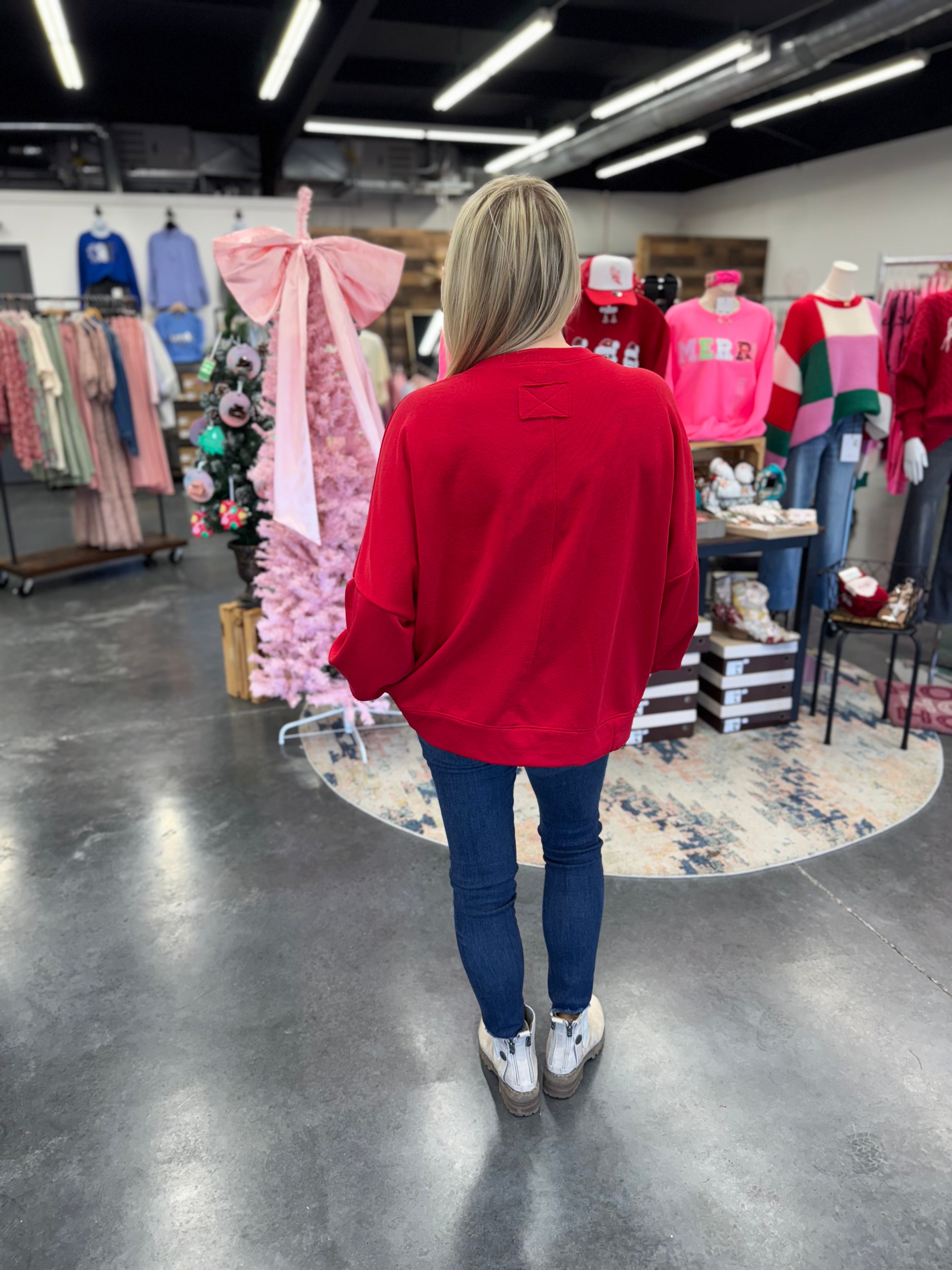 Santa Baby Crew Neck Sweatshirt