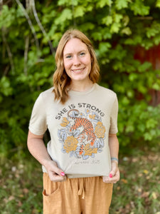 SHE IS STRONG Graphic T-Shirt