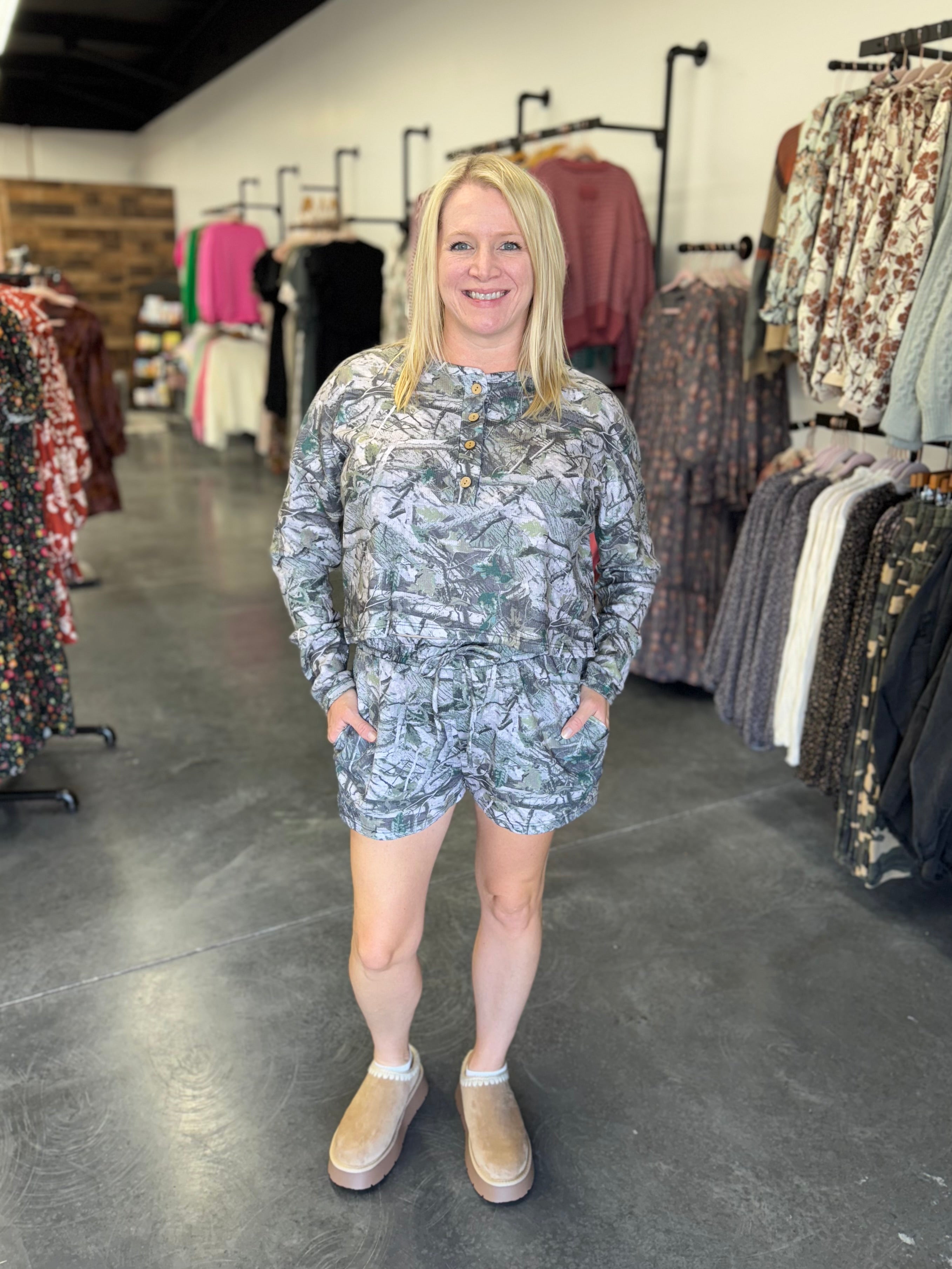 Camo Lounge Set
