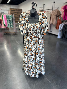 The Indy in Tangerine Twist Dress