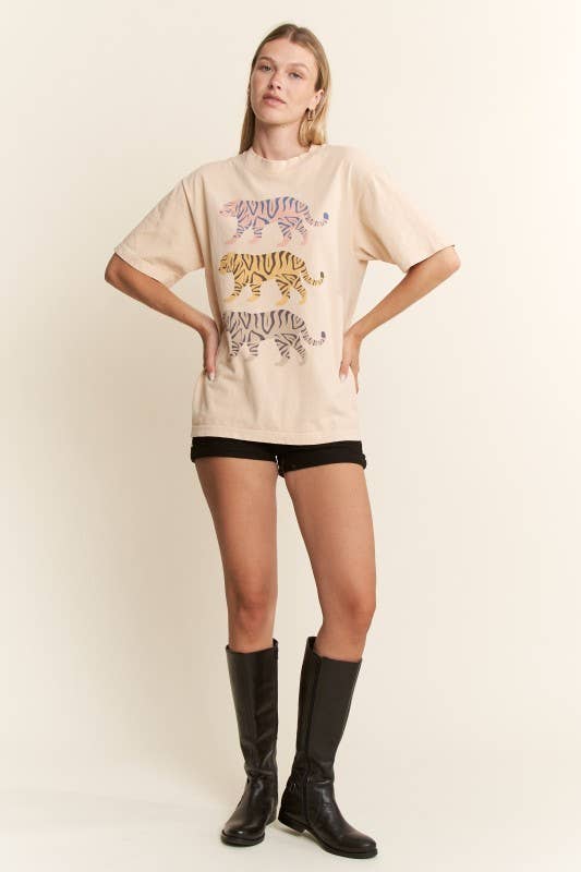 Three Tigers Graphic Tee