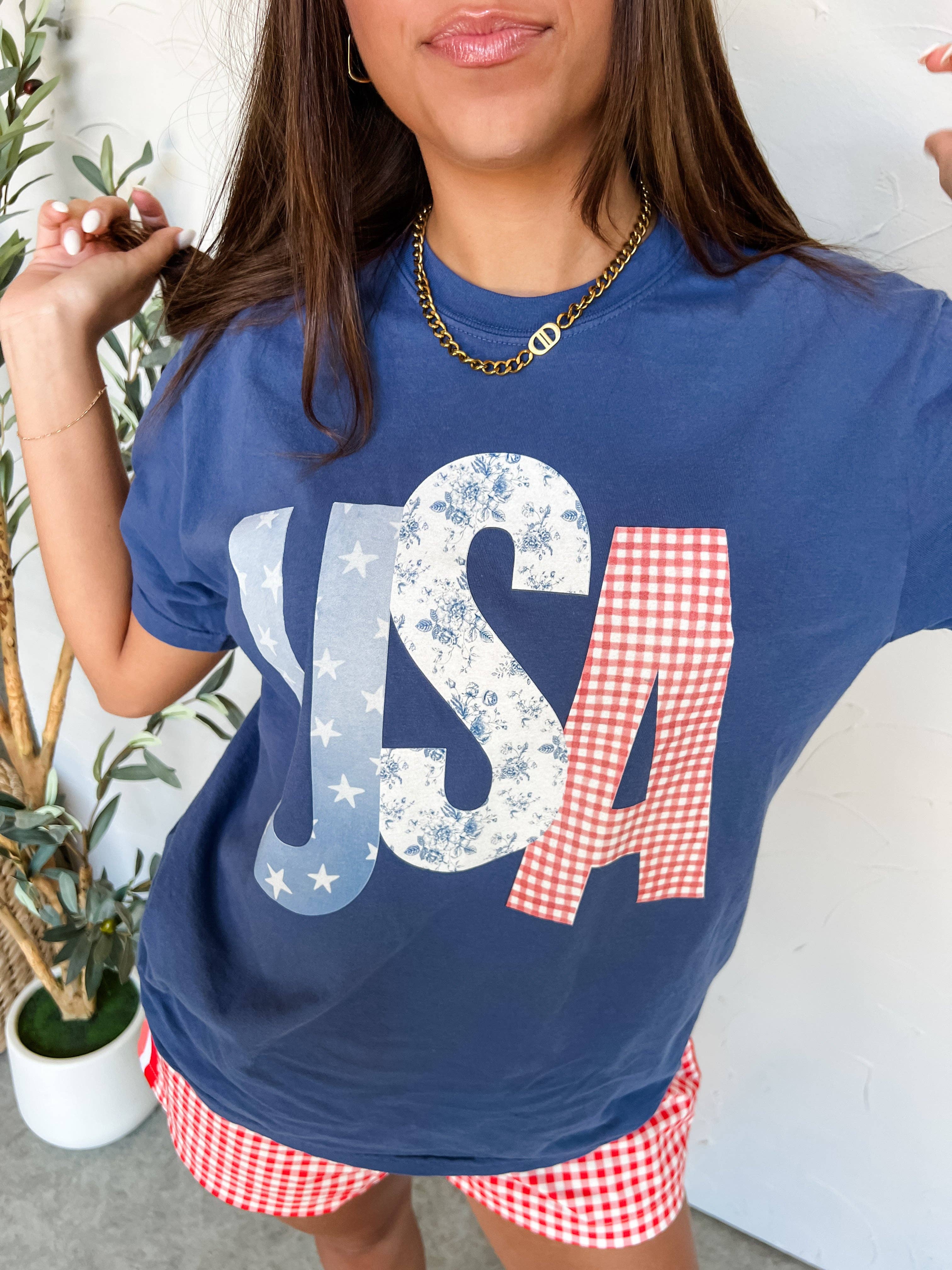 USA Picnic Graphic Tee