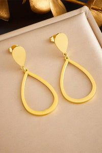 18KSTAINLESS STEEL WATERPROOF TARNISH FREE DROP Earrings