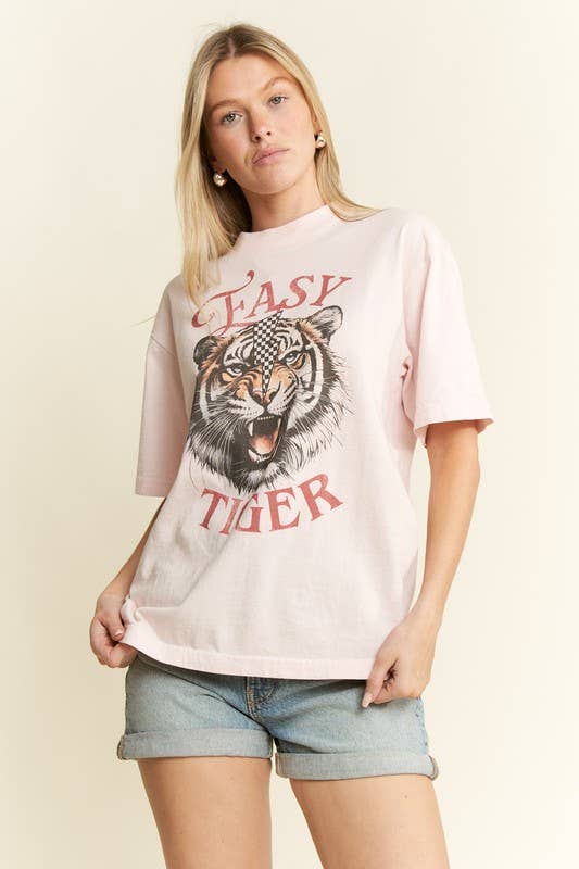 Easy Tiger Graphic Top
