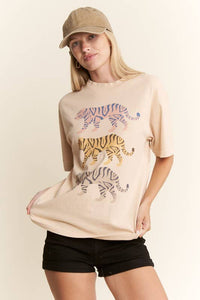 Three Tigers Graphic Tee