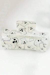 HALLOWEEN GHOST HAIR CLAW CLIPS