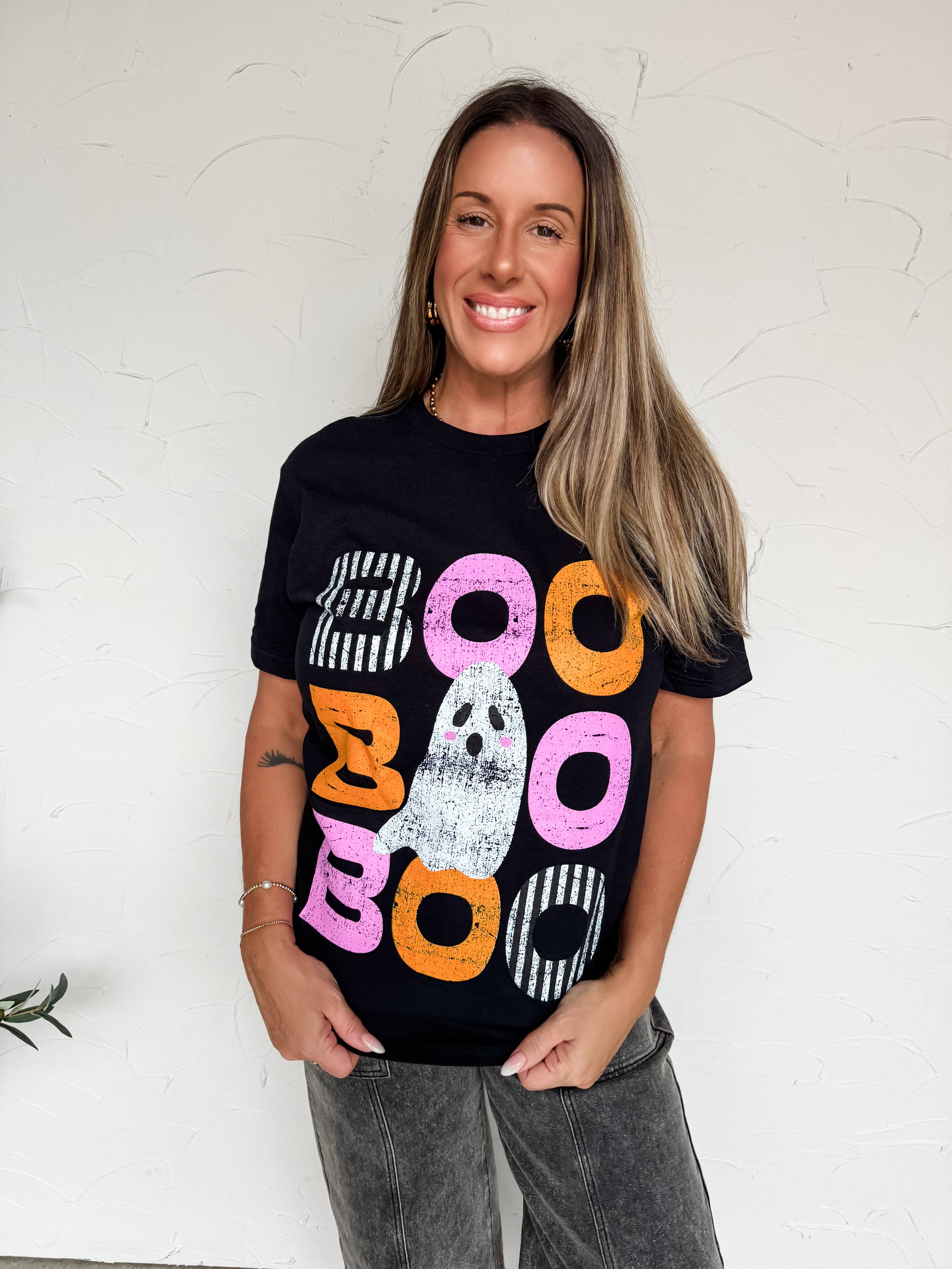 Boo Stacked Graphic Tee