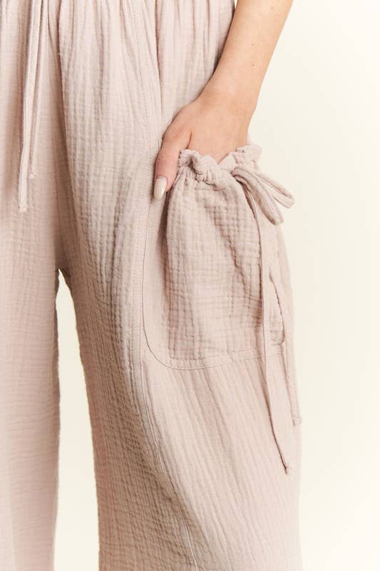 Vintage Gauze Jogger Pants