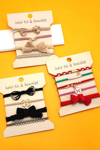 BOHO DUAL FUNCTION KNOT BRACELET HAIR TIES