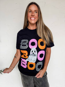 Boo Stacked Graphic Tee