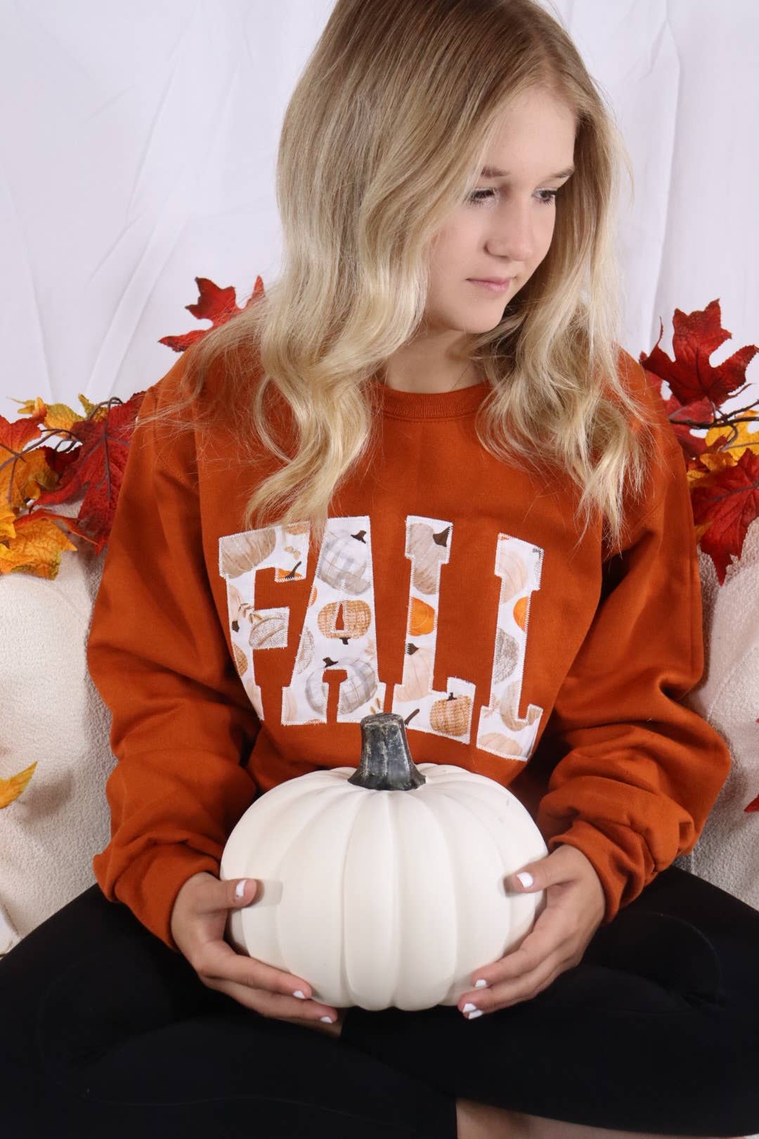 Pumpkin Fall Halloween Sweatshirt