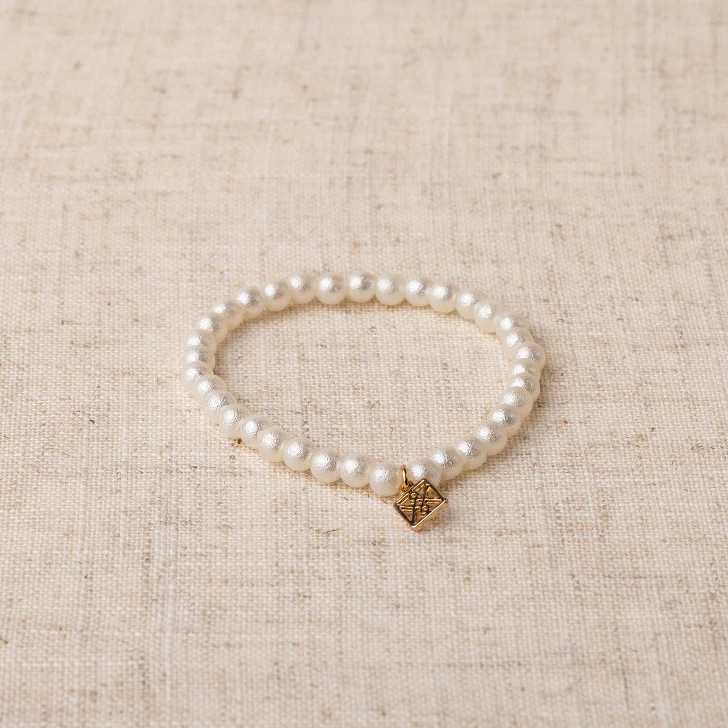 Kinsley Cotton Pearl Bracelet
