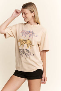 Three Tigers Graphic Tee